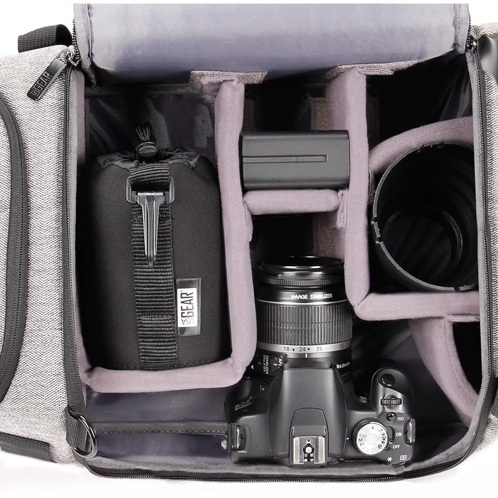 Чохол для об'єктива USA Gear FlexARMOR з неопрену (3 розміри), чорний