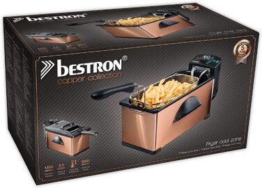 Bestron Oil Fryer with Cold Zone Technology