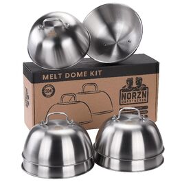 Набір для приготування Smash Burger: прес для гамбургерів, дзвоник, шпатель з нержавіючої сталі 304, прес для smashed burger, безпечний для харчових продуктів, 10 років гарантії (6 дзвоників)