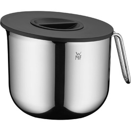 WMF Function Bowls Mixing Bowl with Lid 2.5l, Bowl 18.5 cm, Polished Cromargan Stainless Steel, Internal Scale, Dishwasher Safe