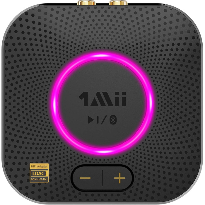 1Mii B06 Plus Bluetooth HiFi приймач: бездротовий аудіоадаптер з aptX HD/Adaptive, Bluetooth 5.3 для стереосистеми та смартфонів