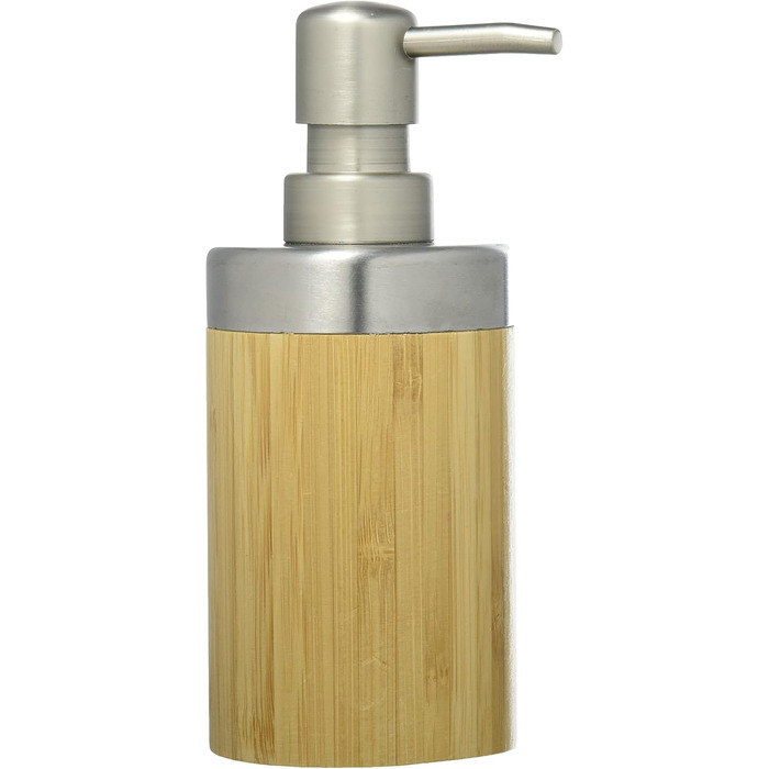 Набір для ванної кімнати Axentia Bambus, дерево/срібло, 10 x 23 x 19 см