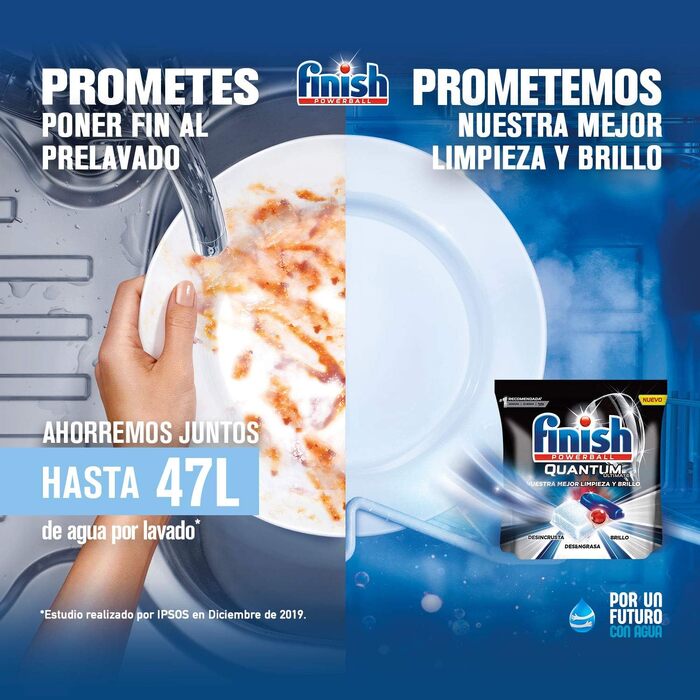 Таблетки для посудомийної машини Finish Powerball Quantum Ultimate, 20 шт