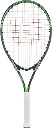 Тенісний ракеточний прилад Wilson Tour Slam для дорослих. Розмір ручки 3 - 4 3/8', зелений/чорний