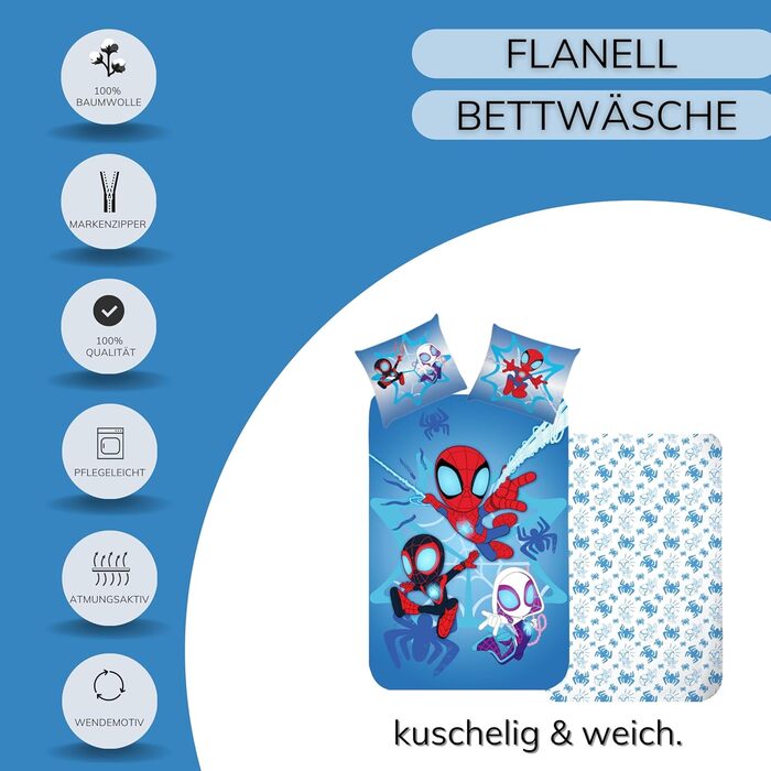 Комплект постільної білизни Flanell/Biber, 