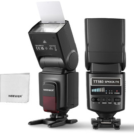 NEEWER TT560 Speedlite: Сумісна спалах для Canon, Sony, Nikon, Panasonic, Olympus, Pentax та інших DSLR камер