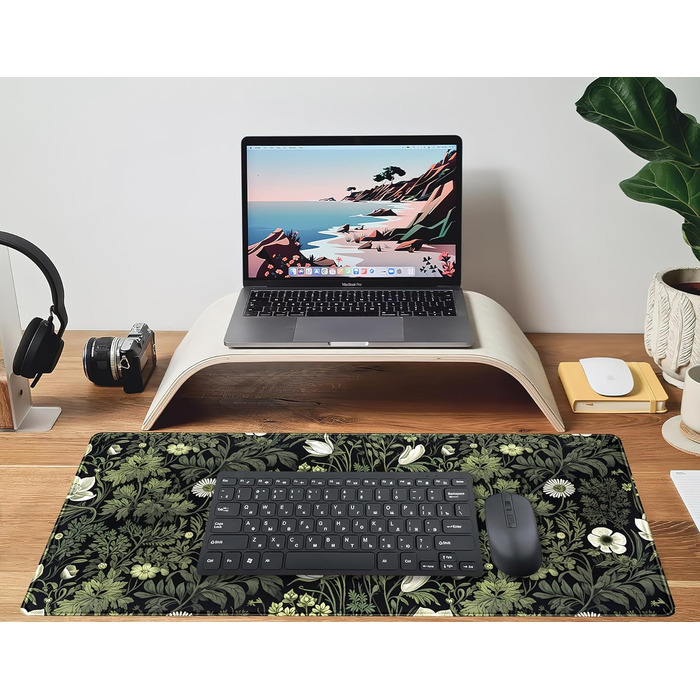 Килимок на стіл Moon Mushroom Gaming з принтом темних карт Таро, XXL 80x40 см, килимок під мишу та клавіатуру