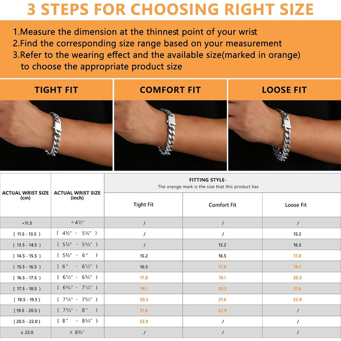 Чоловічий браслет KRKC&CO з кубинськими ланцюжками, 18 мм, Miami Iced Out, срібний, 20.3 см