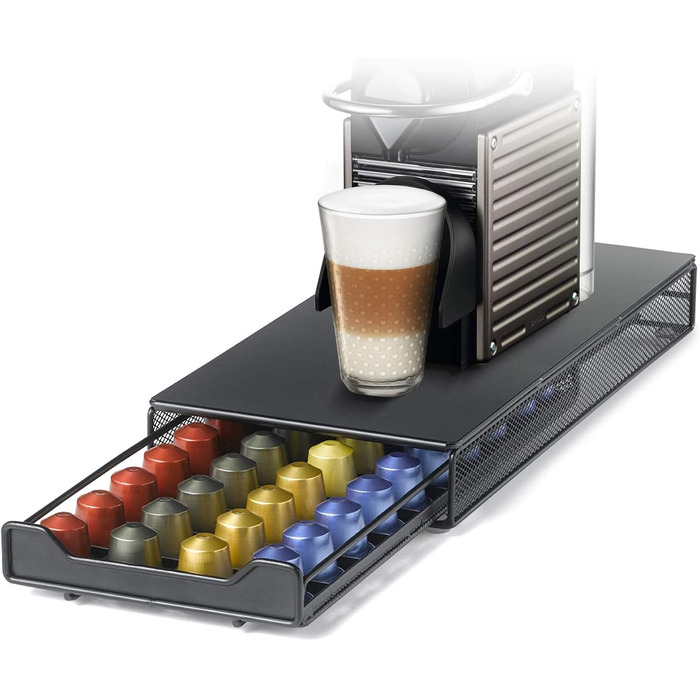 Тримач для капсул кави HiveNets, органайзер для Nespresso, 60 капсул