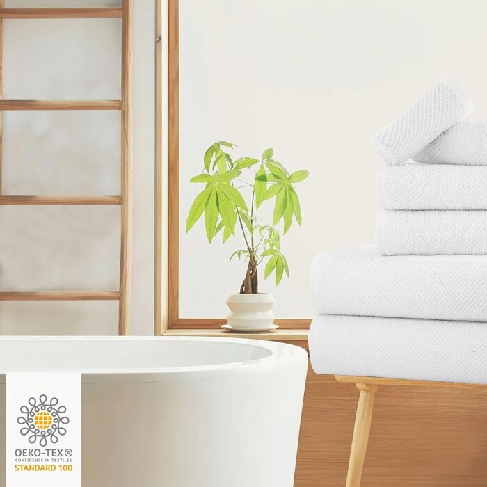 Рушники Casa Copenhagen Bora Bora Strandtücher: комплект з 4 шт. з бавовни, 76x152 см, для басейну, душу та пляжу. Кольори: рожевий, червоний, жовтий, блакитний. Розроблені в Данії.