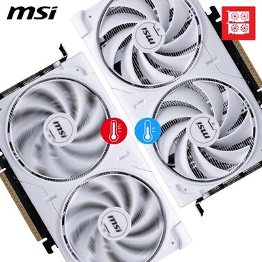 Відеокарта MSI GeForce RTX 5060 VENTUS 2X OC WHITE 8GB GDDR7, PCIe 5.0