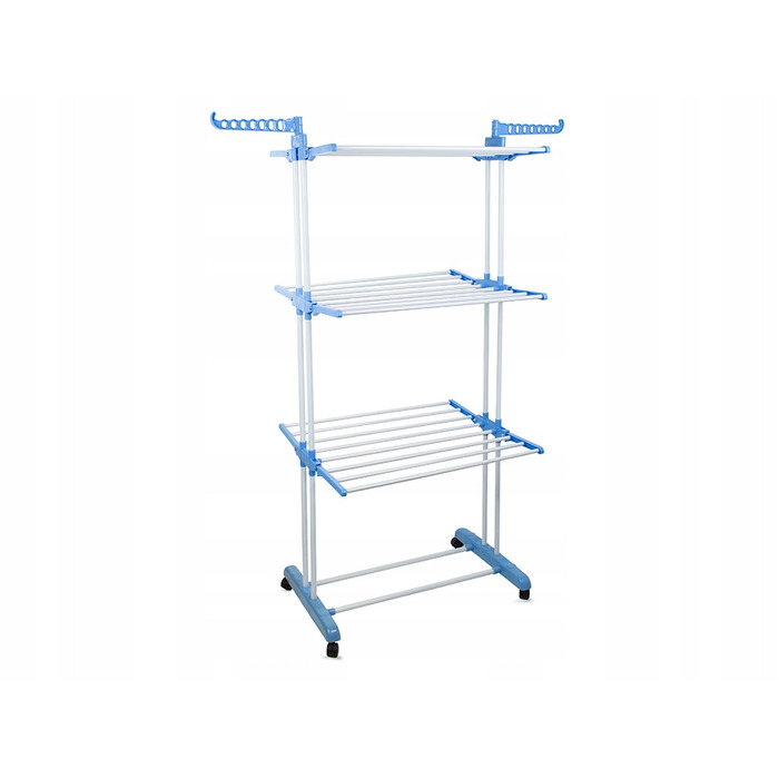 Складана вертикальна сушарка для білизни, велика підлогова стійка для балкона