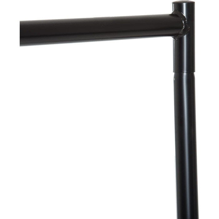 HOMCOM Clothes Rack Clothes Trolley Laundry Rack Rolling Wardrobe Clothes Stand (150 x 60 x 170 cm)