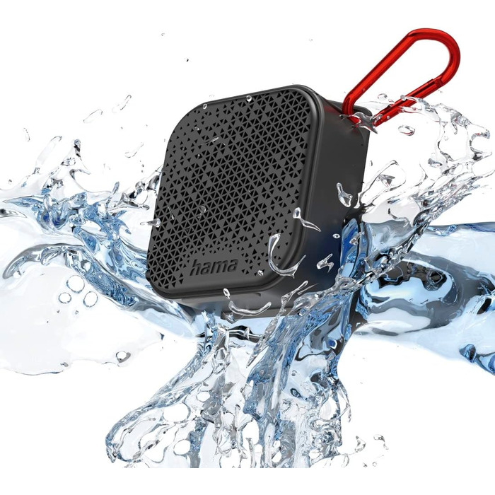 Hama Набір Bluetooth колонок 2-в-1 3.0, водонепроникні 30W (парні колонки, портативні, плавучі, IP67, до 10 годин, TWS, чорні)