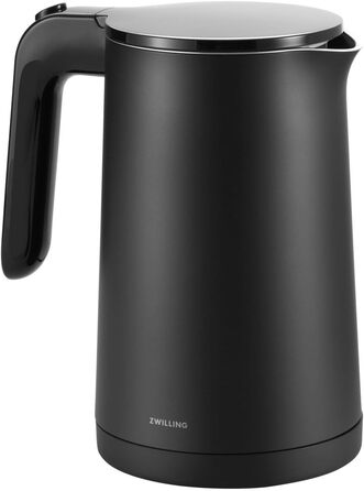 ZWILLING ENFINIGY Kettle with Stainless Steel Scale Filter & Overheat Protection, Cordless, 1850 Watts, 1.0 Liter, Black