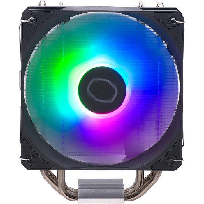 Кулер для CPU Cooler Master Hyper 212 Spectrum V3 - чорний, з RGB вентилятором, підтримка LGA1700 та AM5