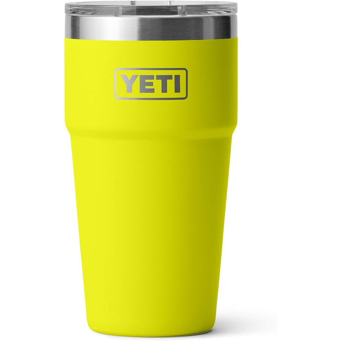 Термос YETI Rambler 20 oz (591 мл) з кришкою MagSlider, Firefly Yellow