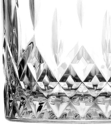 Набір келихів для віскі Glasmark KROSNO 1992, 6 шт, 280 мл, для коньяку, рому, джину, коктейлів, прозорі, низькі, для посудомийної машини