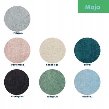 Килимок для ванної кімнати KELA Maja, 65x55 см, поліестер, старорожевий, KL-23538