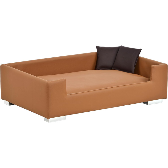 Софа для собак Candy | Лягушкове ліжко для собак для максимального комфорту | М'яка подушка для собак з бортиком, ідеально як переноска для собак | Корзина та ліжко для собак маленьких порід (Ньюгорт)