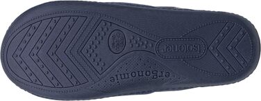 Чоловічі домашні капці-пантолети Isotoner з ефектом пам'яті Memory Foam, сині (розмір 46 EU)
