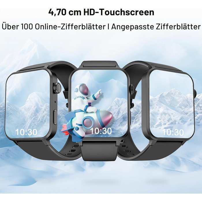 Дитячий смарт-годинник Blackview 4G GPS Рожевий (Срібний) з екраном 1.75