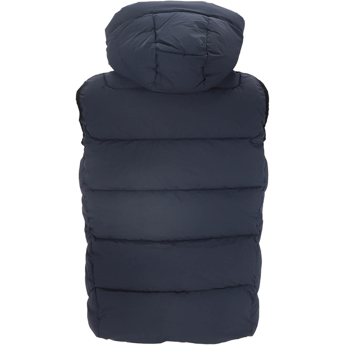 Степлена жилетка Blue Wave Jasper для чоловіків з відстібною капюшоном (S, темно-синій)