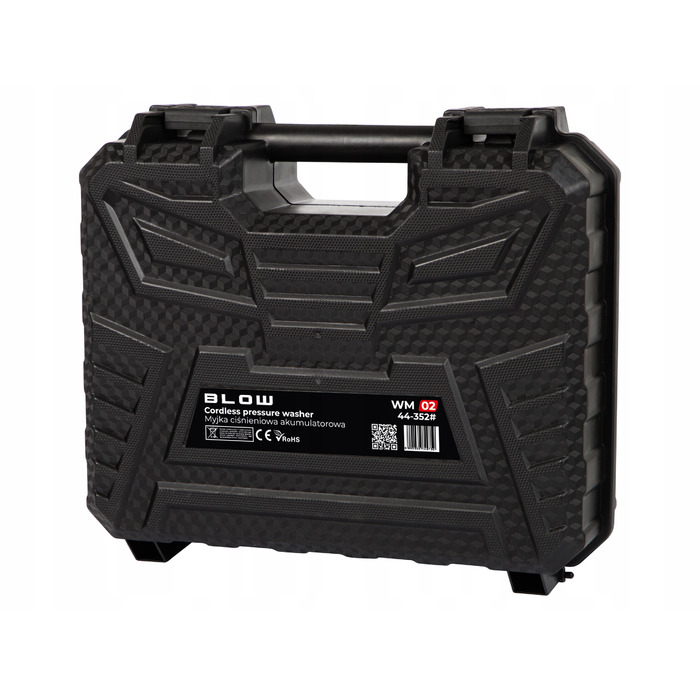 Акумуляторна мийка високого тиску BLOW 21V 260W 26 bar (5 м) з 2 акумуляторами