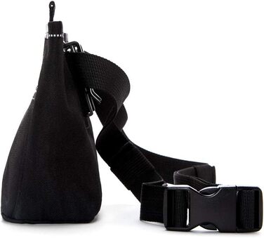 Сумка для ласощів для собак, для тренувань, 3 відсіки, сіра