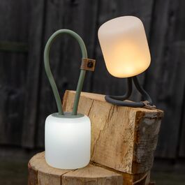 Campo Libre.® LENI I Camping Lamp I flexible Outdoor Lamp for Hanging, Standing, and Mounting I dimmable Camping Light I rechargeable I Balcony Lamp, Camping Light, Outdoor Table Lamp