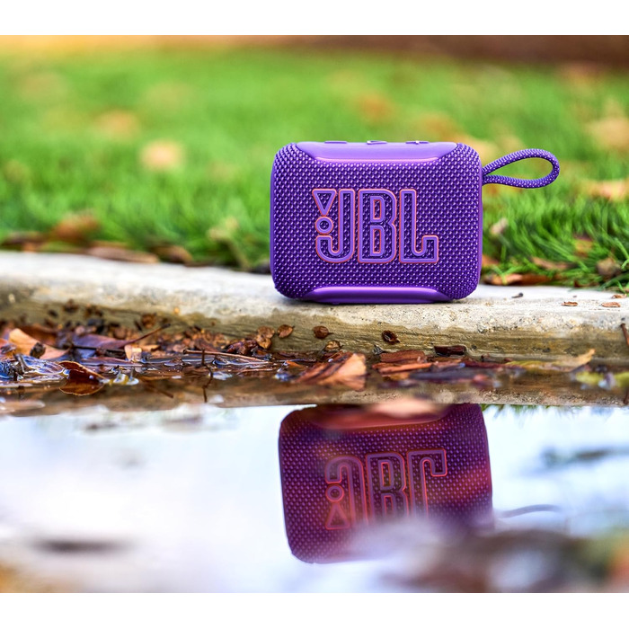 JBL GO 5: Портативна Bluetooth колонка, великий звук JBL Pro, баси, водонепроникна, до 10 годин, блакитна