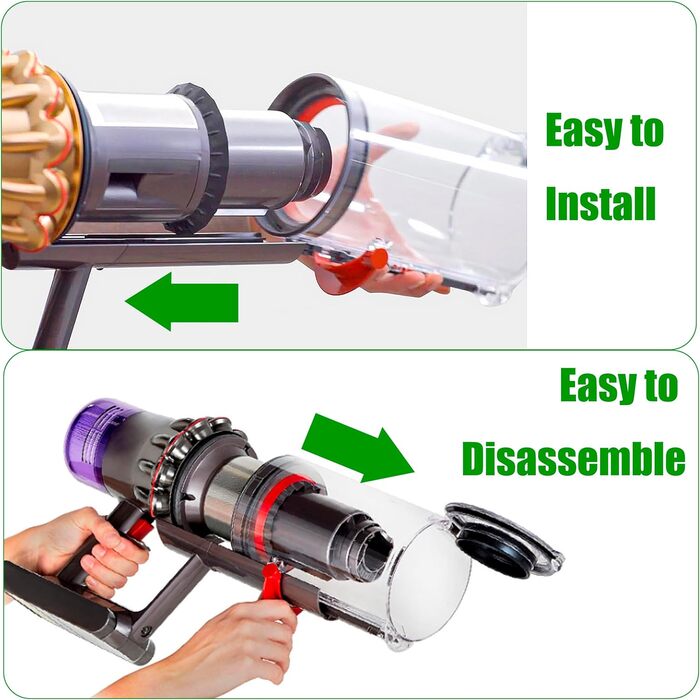 Контейнер для пилососа Dyson V11 V15 SV14 SV15 SV22, великий об'єм, оригінальна запчастина 969509-01