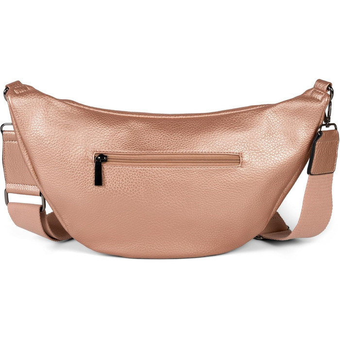 Сумка жіноча styleBREAKER на плече Rosegold велика, кросбоді, 37x17 см