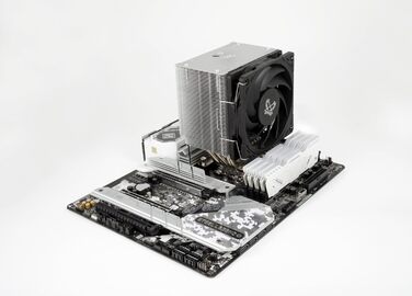 Scythe Mugen 6 - повітряний кулер для CPU з підтримкою Intel LGA1700, LGA1151, AMD AM5/AM4/Ryzen, 120mm, однотурний, з алюмінієвою кришкою