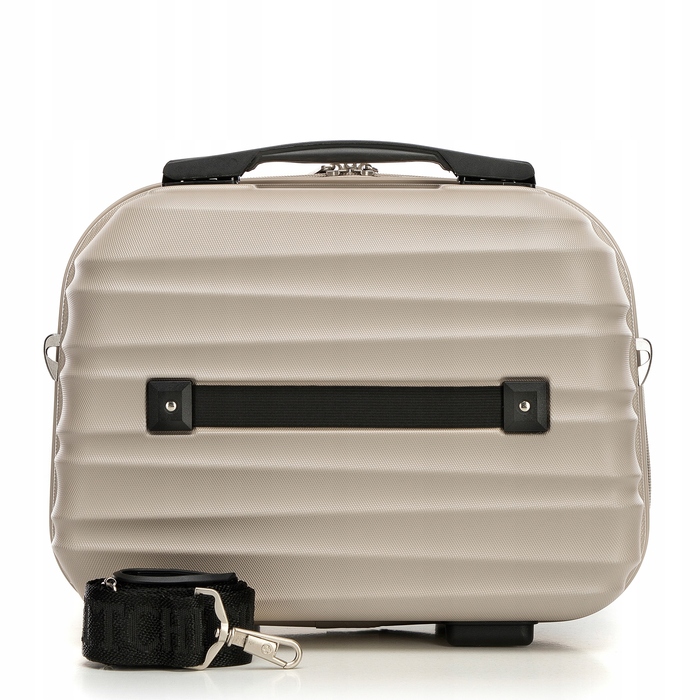 Косметичка Wittchen Groove Line 56-3A-314-86, бежева