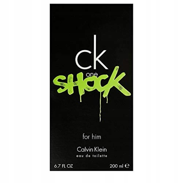 Чоловіча туалетна вода Calvin Klein CK One Shock, спрей, 200 мл