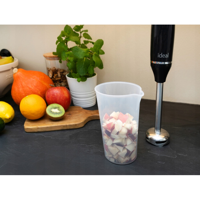 Ручний блендер IDEAL IK1002, 500 Вт, чорний