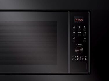 Мікрохвильова піч Amica EMW 13170 S, 20 л, 900 Вт, 9 автоматичних програм, чорний колір