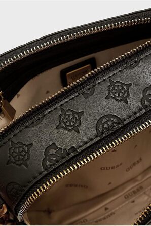 Сумка через плече GUESS Noelle Logo Black - оригінальна жіноча сумка