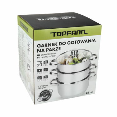 Пароварка-каструля Topfann, 3,5 л