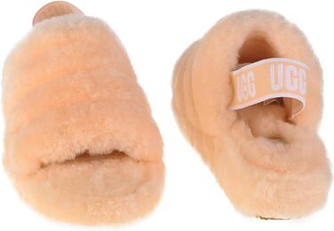 Чоботи додому UGG Fluff Yeah для жінок (41 EU, персиковий пух)