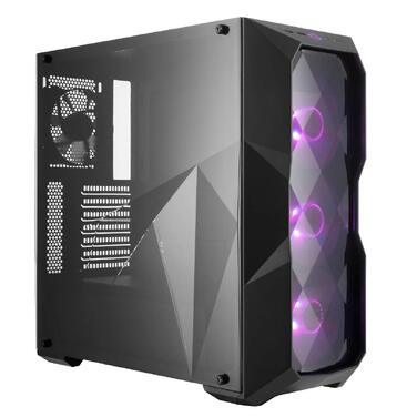 Корпус для ПК Cooler Master MasterBox TD500 Mesh ARGB, 3 вентилятори по 120 мм, загартоване скло, білий (TD500)