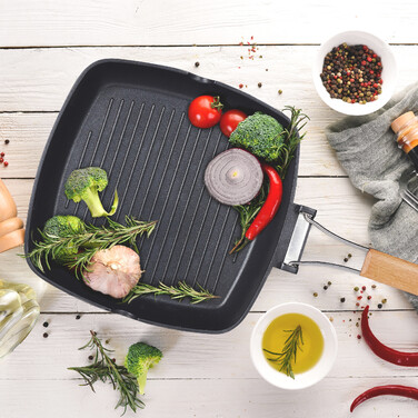 Relaxdays Induction Grill Pan