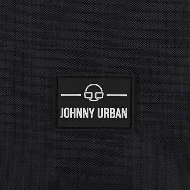Чоловіча та жіноча косметичка Johnny Urban Kulturtasche Logan чорного кольору - велика, для подорожей, з прозорим кишенькою для рідин (ручна поклажа)