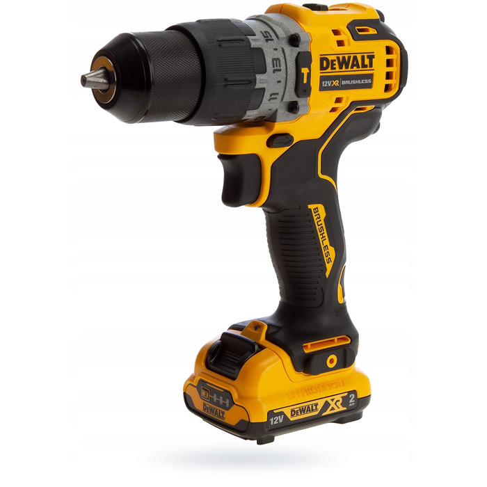 Ударний дриль-шурупокрут DeWalt 12V 57/25Nm 2x2,0Ah DCD706D2