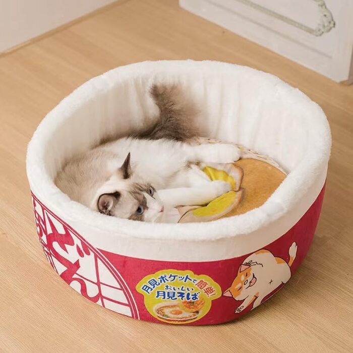 Крісло-лежанка для собак та котів, тепле та м'яке гніздо для домашніх тварин, миється, підходить для маленьких, середніх та великих собак та котів