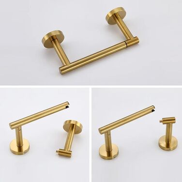 Тримач для туалетного паперу вінтажного стилю з латуні з кришкою – настінний, для зберігання рулонів у ванній кімнаті (оливкова бронза)