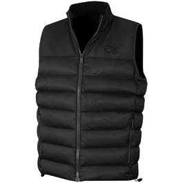 Жилет для гольфу Calvin Klein чоловічий, чорний, з водонепроникним покриттям та м'якою підкладкою