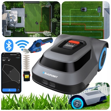 Робот-газонокосарка Blaupunkt SET, ширина стрижки 20 см