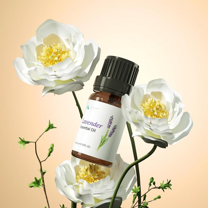 ASAKUKI Дифузор ароматичних олій 300мл, ультразвуковий зволожувач повітря, ароматерапія, LED-підсвічування, BPA Free, для спа, офісу, спальні